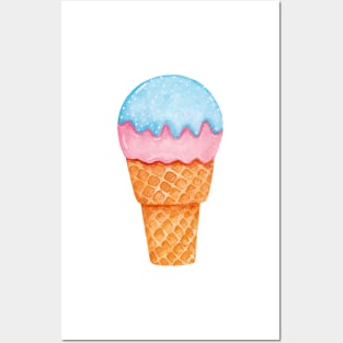 ice cream Posters and Art